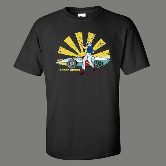 Classic Japanese Anime Racer Shirt - Picture 1 of 9